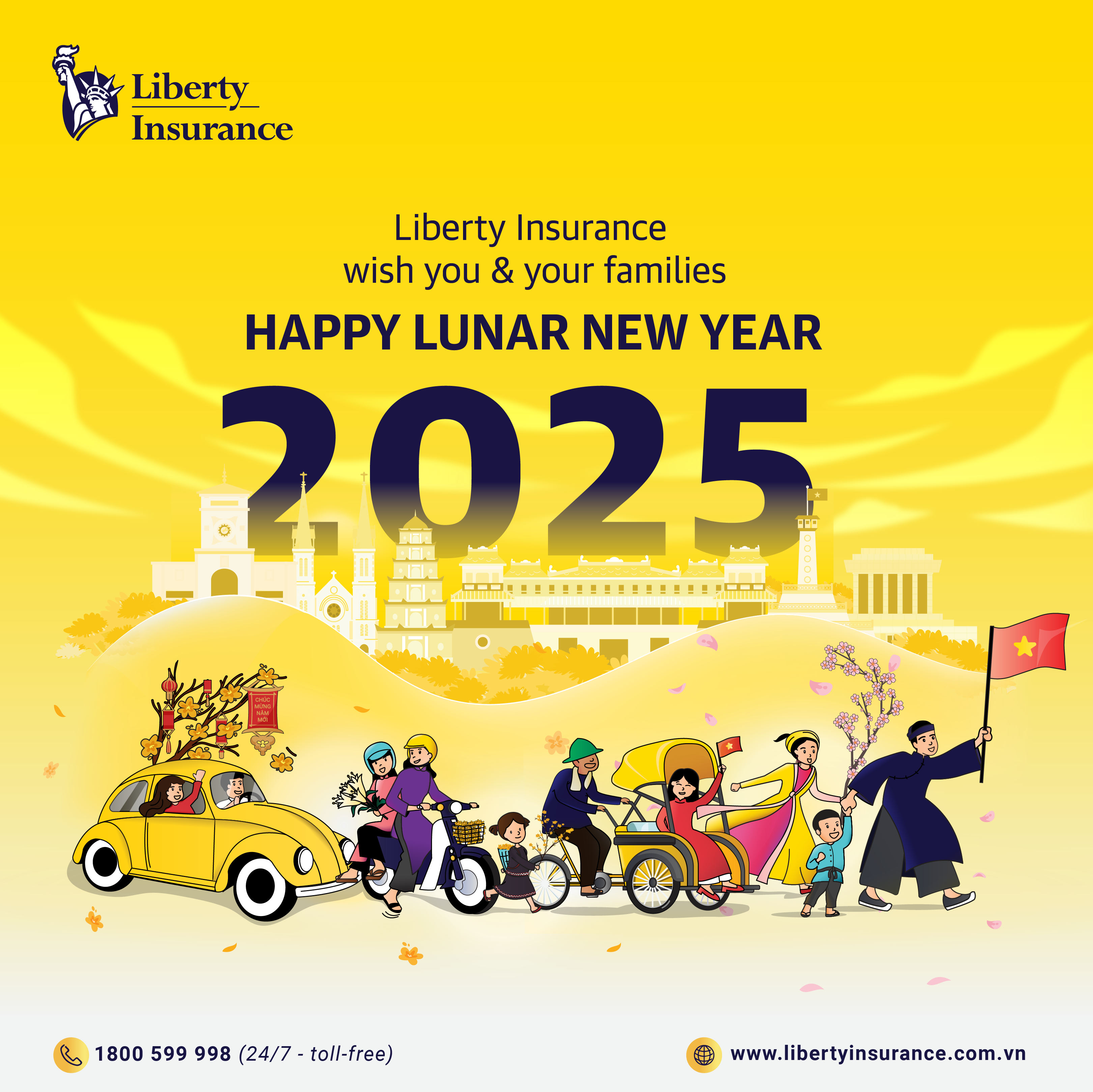 Liberty Insurance Happy Lunar New Year 2025