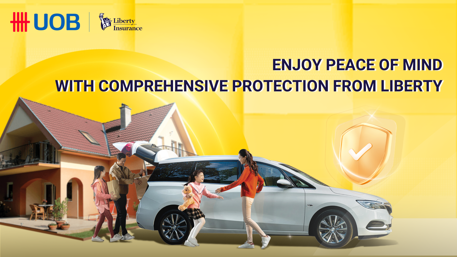 Enjoy peace of mind with comprehensive protection from Liberty